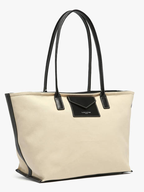 Schoudertas Canvas Kba Lancaster Beige canvas kba 50 ander zicht 2